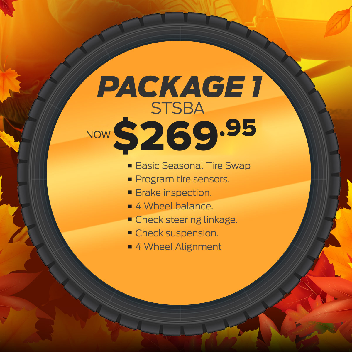 Fall Service Package 1